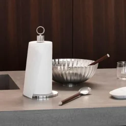 Bernadotte kjøkkenrullholder blank