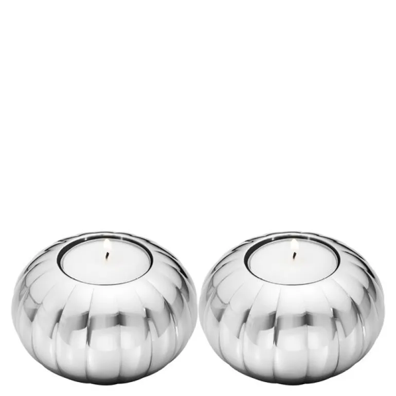 Bernadotte telysestaker 8,4x4,5 cm 2 stk stål