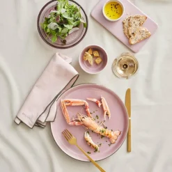 Bestikk 16 deler messing matt