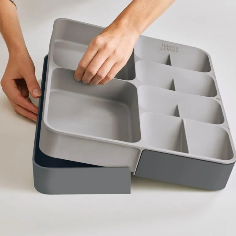 Bestikkoppbevaring grå