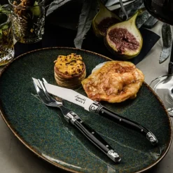 Bestikksett mini 12 stk svart