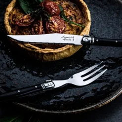 Bestikksett mini 12 stk svart