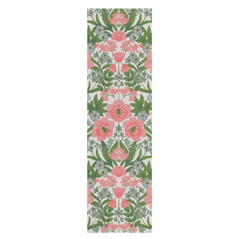 Bettys tulpaner løper 35x120 cm rosa