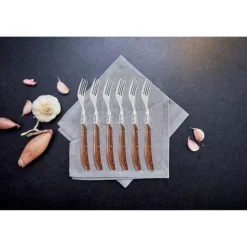 Biffgafler 6 deler rosentre