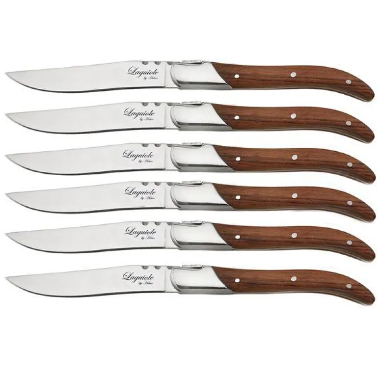 Biffkniv 6 deler rosentre