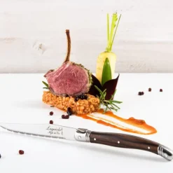 Biffkniver 23 cm 6 stk dark wood