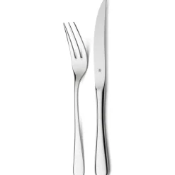 Biffsett med biffkniv og gaffel 12 deler