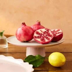 Big Love kakefat 31x10 cm hvit/rosa