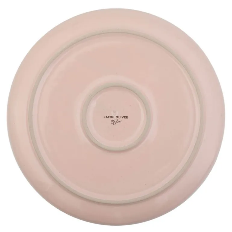 Big Love tallerken 27 cm 4 stk rosa