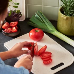 BIO range skjærebrett 35x25 cm lin