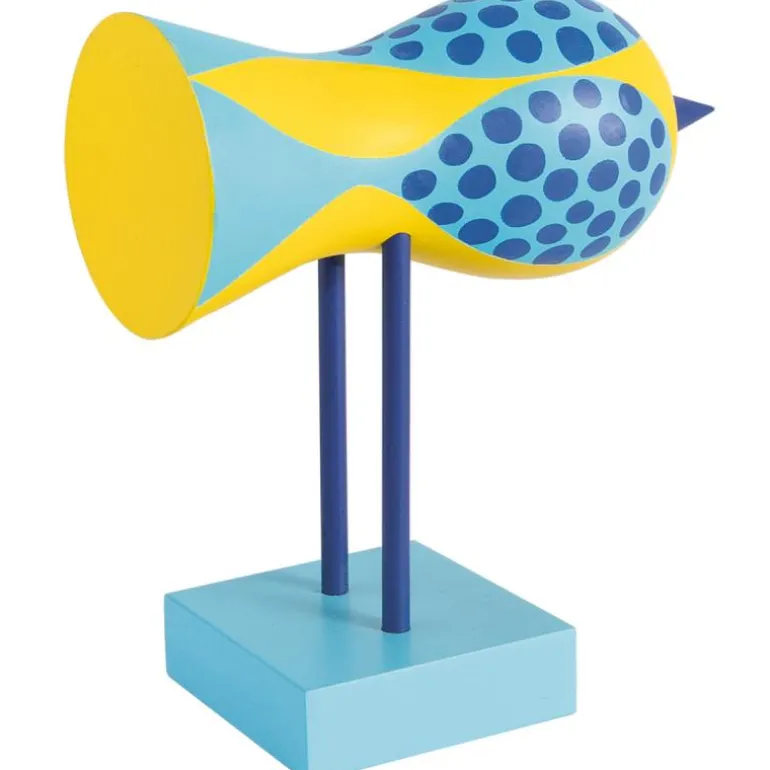 Birds 1967 no 5 16 cm gul/blå