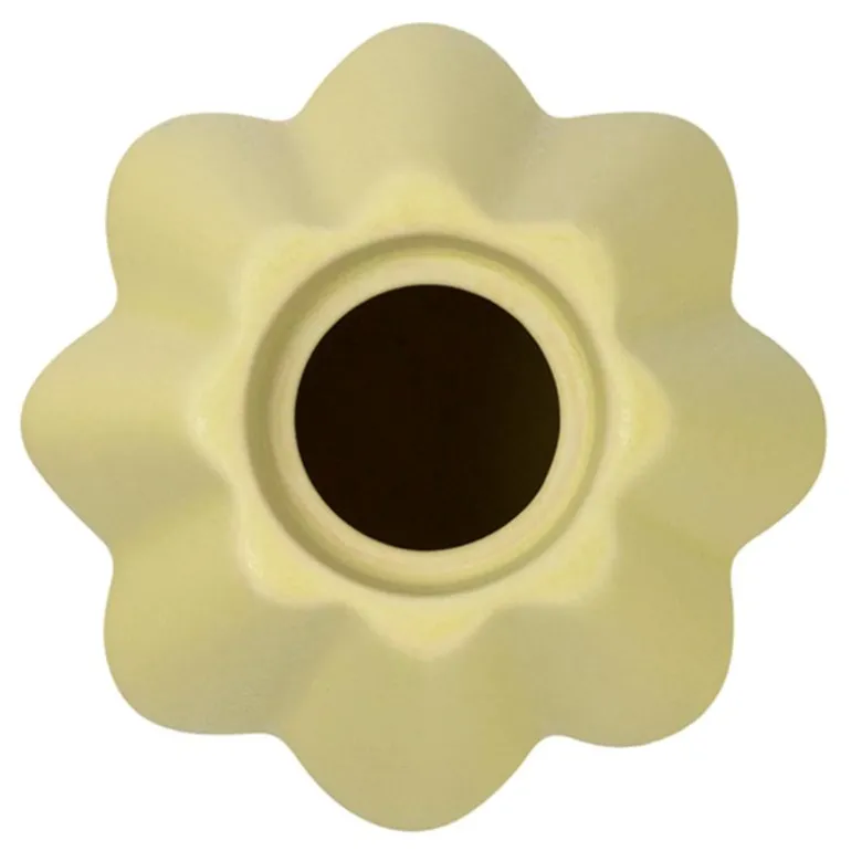 Birgit vase 14 cm pale yellow
