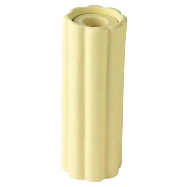 Birgit vase 17 cm pale yellow