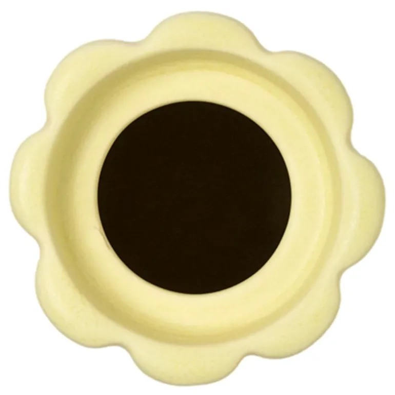 Birgit vase 17 cm pale yellow