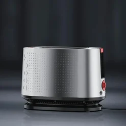 Bistro brødrister 2 skiver matt stål