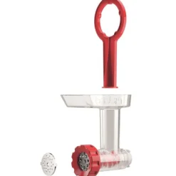 Bistro kjøtthakker 19 cm til kjøkkenmaskin rød