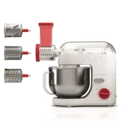 Bistro råkostjern 20,5 cm til kjøkkenmaskin rød