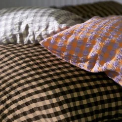 Bæk&Bølge putetrekk 70x50 cm grå/bjørk