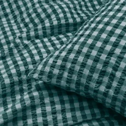 Bæk&Bølge sengetøy 140x220 cm grønn/lys blå