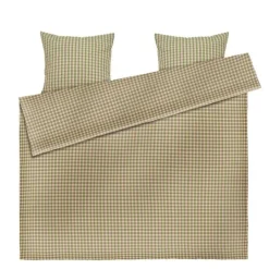 Bæk&Bølge sengetøy 200x220 cm grønn/soft pink