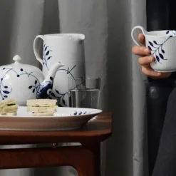 Blå Mega Riflet Kanne 1,6L