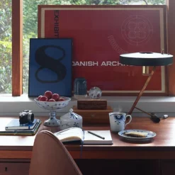 Blå Mega Riflet krus 38 cl 2 stk