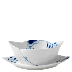 Blå Mega Riflet sauseskål 55 cl