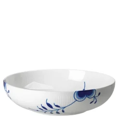 Blå Mega Riflet serveringsskål 240 cl