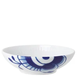 Blå Mega Riflet skål 9 cl