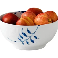 Blå Mega Riflet skål 3,1L