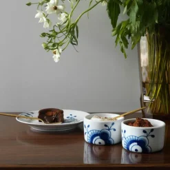 Blå Mega Riflet souffle 8,5 cm 2 stk