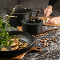 Black Copper grytesett kfcc g7 3 deler svart/kobber