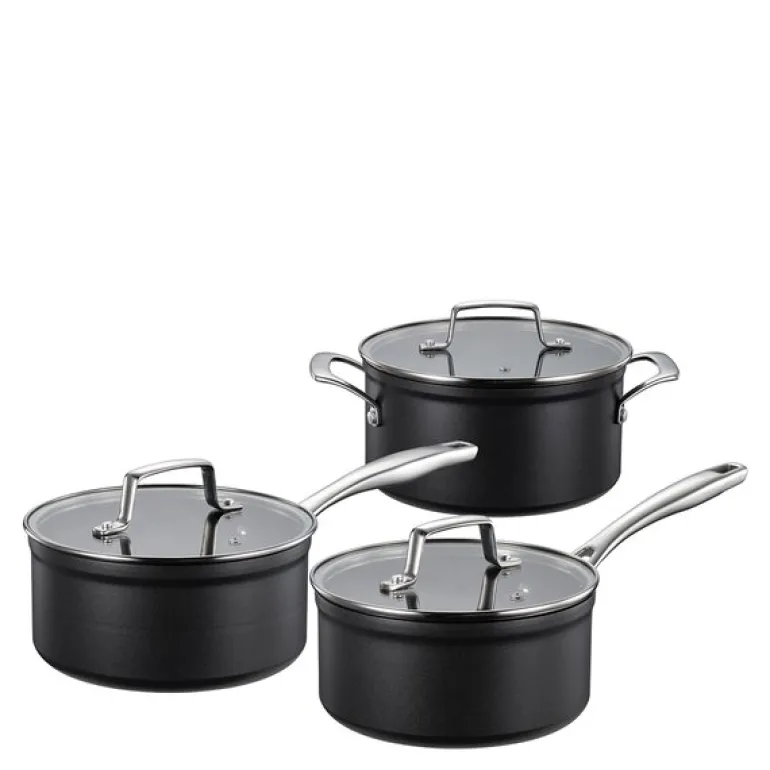 Black Line grytesett 3 deler svart