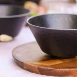 Black Satin skål 68 cl