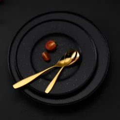 Black Satin tallerken 29 cm