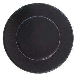 Black Satin tallerken 23 cm