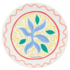 Bliss tallerken flat 27 cm tangplante multi