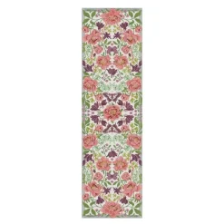 Blomsterfest løper 35x120 cm
