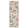 Blomsterhäst løper 35x100 cm