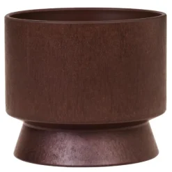 Blomsterpotte Ø12 cm bordeaux