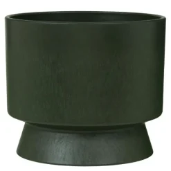 Blomsterpotte Ø19 cm mørk grønn