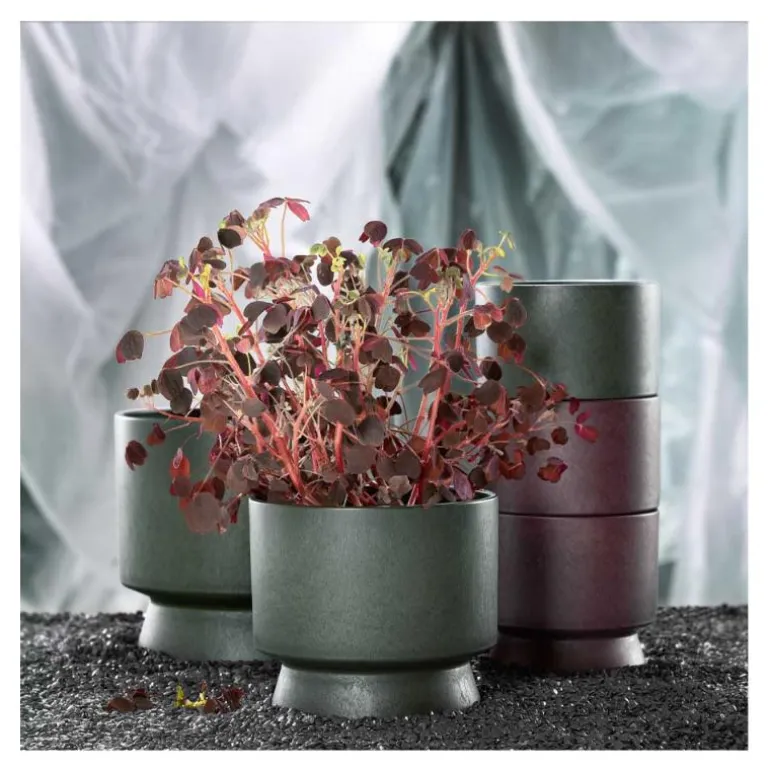 Blomsterpotte Ø15 cm mørk grønn