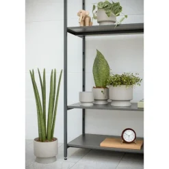 Blomsterpotte Ø19 cm sand