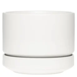Blomsterpotte SN 16 cm matt hvit