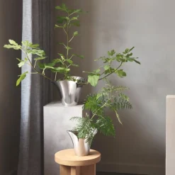 Bloom Botanica blomsterpotte medium 19 cm sølv