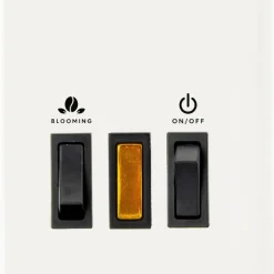 Blooming kaffetrakter 1,25L hvit