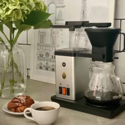 Blooming kaffetrakter 1,25L sølv