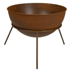 Bålpanne 61x50 cm rust