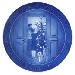 Blue Collectibles 2024 årstallstallerken 18 cm