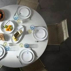 Blueline oval tallerke 37 cm